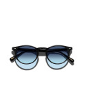 Moscot FRANKIE SUN black denim blue 51
