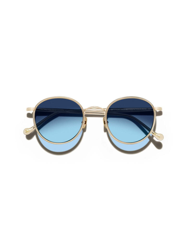 Occhiali sole Moscot ZEV SUN cinnamon gold denim online da Ottica Ricci