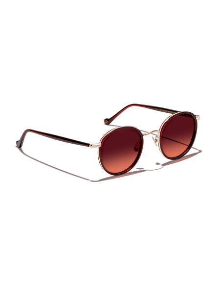 Occhiali sole Moscot ZEV SUN burgundy rose gold online da Ottica Ricci