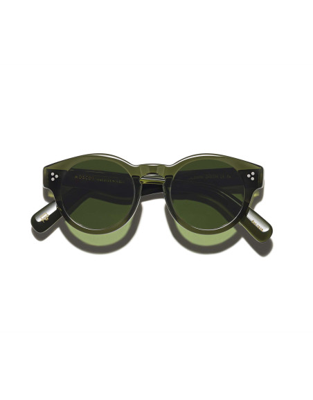 Occhiali Moscot GRUNYA SUN dark green calibar online da Ottica Ricci