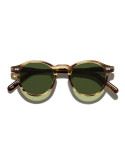 Moscot MILTZEN SUN bamboo calibar green 49