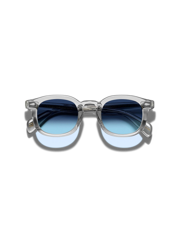 Occhiali da sole Moscot MEKLER SUN light grey denim blu 49 disponibili online da Ottica Ricci