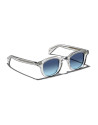 Occhiali da sole Moscot MEKLER SUN light grey denim blu 49 disponibili online da Ottica Ricci