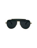 Palm Angels MEINFEE SUNGLASSES gold dark grey