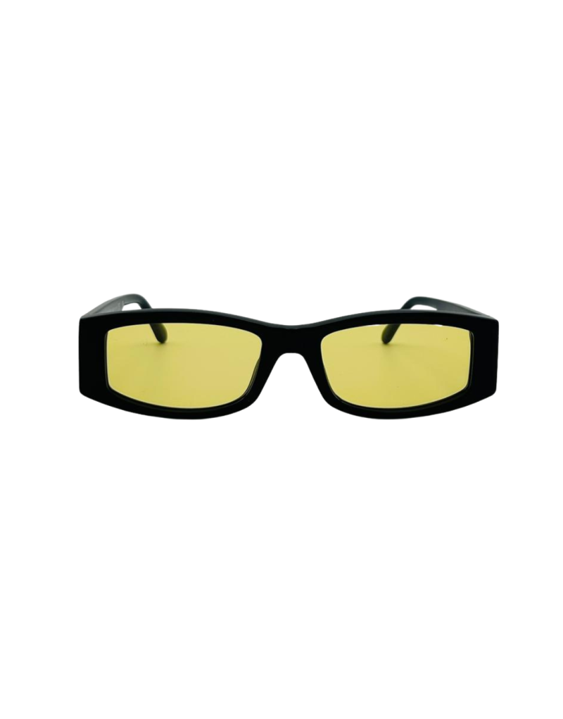 Occhiali Palm Angels KENNY SUNGLASSES black yellow online da Ottica Ricci