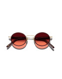 Moscot COSNIC SUN burgundy gold cabernet 44