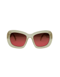 Palm Angels MOON SUNGLASSES light pink red