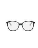 Celine Thin Black Geometric Eyeglasses