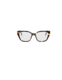 Fendi Way Havana Geometric Eyeglasses