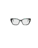 Fendi Way Havana Geometric Eyeglasses