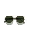 Moscot Mizer sun dark green gold g-15 54
