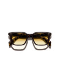 Moscot Zissel sun dark brown tortoise chesnut 49