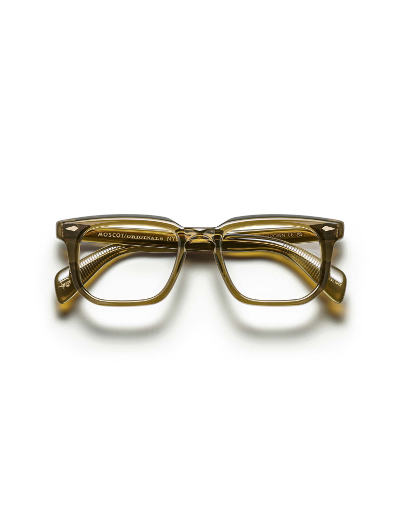 Occhiali vista MOSCOT Zissel olive brown disponibili online da Ottica Ricci
