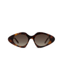 Loewe Slim Havana Geometric Sunglasses