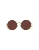 Loewe Signature Gold Round Sunglasses