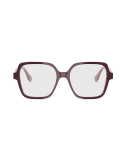 Fendi Forever Fendi Red Square Eyeglasses