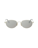 Fendi Sky Gold Oval Sunglasses
