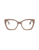 Fendi Way Brown Geometric Eyeglasses