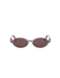 DiorTreasure R1I Grey Oval Sunglasses