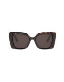 DiorMidnight S5I Havana Square Sunglasses