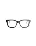 DiorGlowO S1I Black Square Eyeglasses