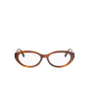 DiorGlowO B1I Red Oval Eyeglasses