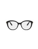 Serpenti Forever Black Round Eyeglasses
