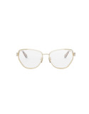 Bvlgari Serpenti Forever Gold Cat Eye Eyeglasses