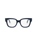 CELINE 3 Dots Blue Butterfly Eyeglasses