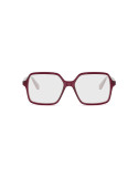 Celine Thin Red Geometric Eyeglasses