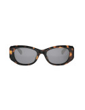 Celine 3 Dots Havana Rectangular Sunglasses