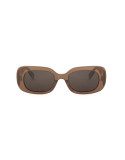 Celine 3 Dots Brown Rectangular Sunglasses