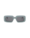 Triomphe Grey Rectangular Sunglasses