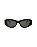 Triomphe Black Geometric Sunglasses