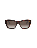 Triomphe Havana Butterfly Sunglasses