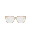 Triomphe Brown Square Eyeglasses