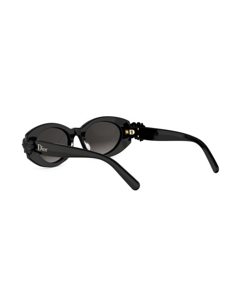 Dior Clover B1I Black Oval Sunglasses