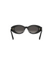 Dior Clover B1I Black Oval Sunglasses