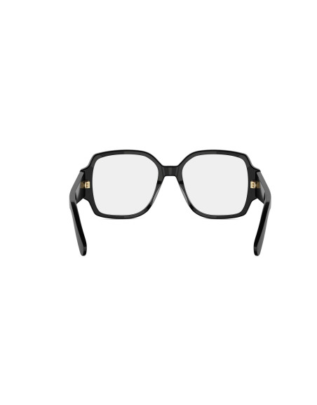 DiorGlowO S3I Black Rectangular Eyeglasses