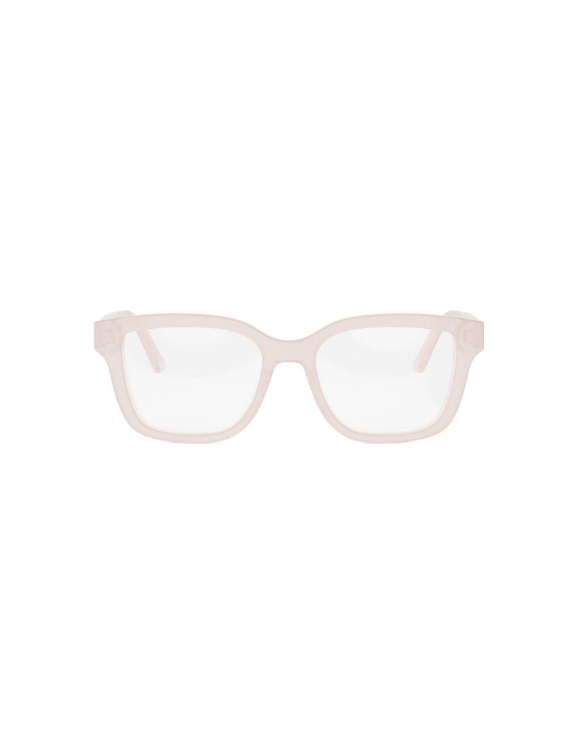 DiorGlowO S1I Rose Square Eyeglasses