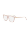 DiorGlowO S1I Rose Square Eyeglasses