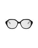 Celine Thin Black Geometric Eyeglasses
