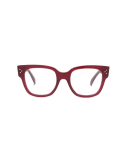 Celine 3 Dots Bordeaux Butterfly Eyeglasses