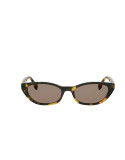 Baguette Havana Cat Eye Sunglasses