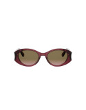 DiorGlow B3I Violet Oval Sunglasses