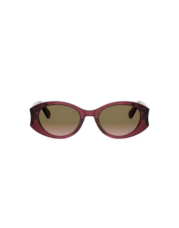 Occhiali da sole DiorGlow B3I Violet Oval Sunglasses disponibili online da Ottica Ricci