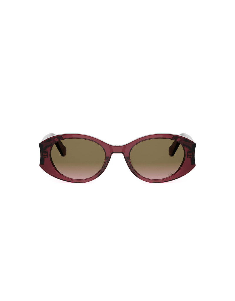 Occhiali da sole DiorGlow B3I Violet Oval Sunglasses disponibili online da Ottica Ricci
