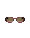 Occhiali da sole DiorGlow B3I Violet Oval Sunglasses disponibili online da Ottica Ricci