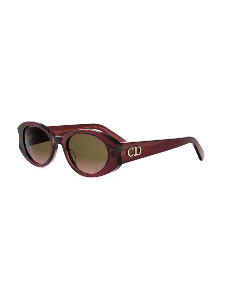 Occhiali da sole DiorGlow B3I Violet Oval Sunglasses disponibili online da Ottica Ricci