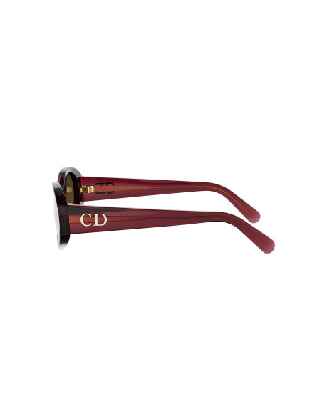 Occhiali da sole DiorGlow B3I Violet Oval Sunglasses disponibili online da Ottica Ricci